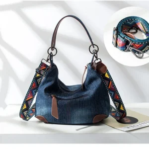 luxury denim handbag big